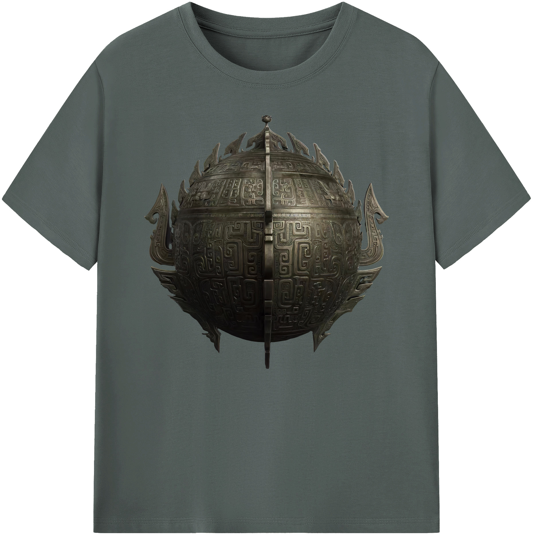 （画像用） Ne Zha 2 ナタ 魔童の大暴れ 綿100％ メンズ半袖Tシャツ｜肌触りやわらか＆通気性